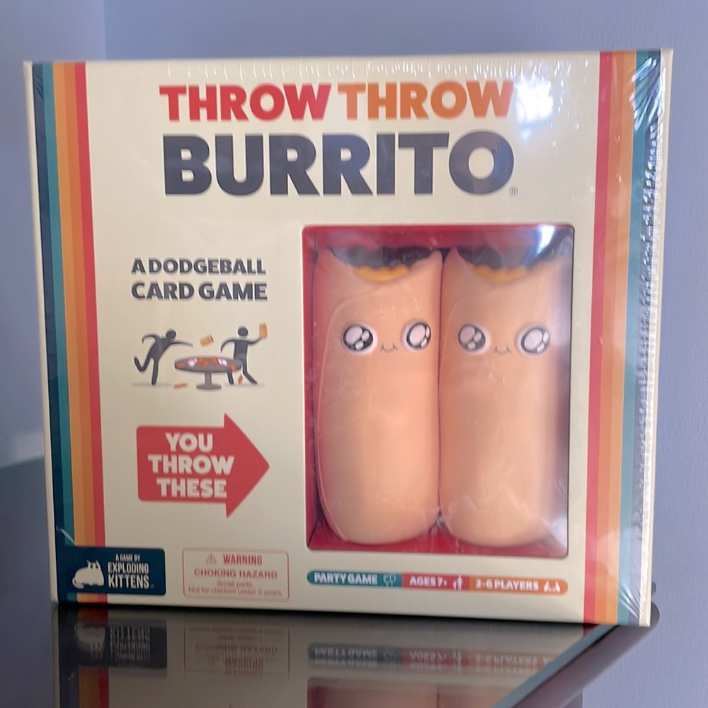 Throw Throw Burrito card game.